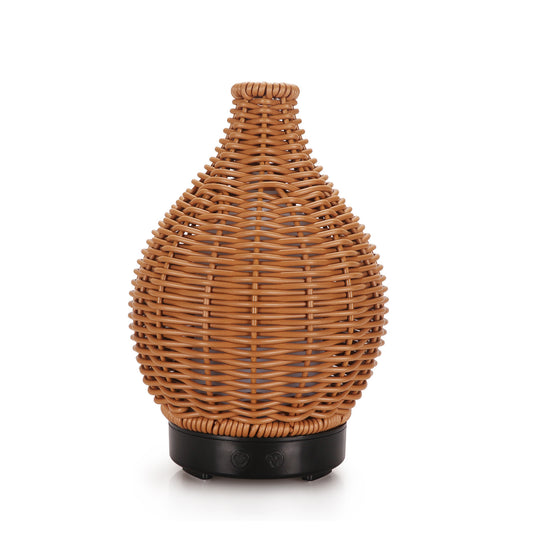 Mini Rattan Humidifier | 100ML Ultrasonic Aroma Diffuser