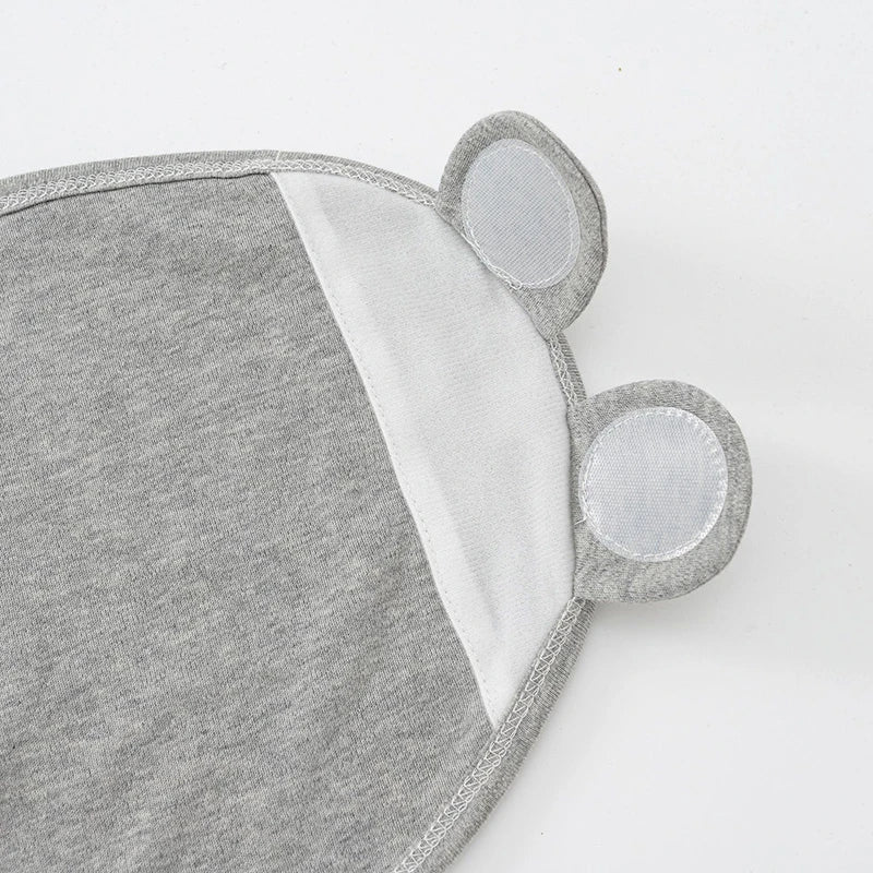 Muslin Cotton Newborn Swaddle Set – Adjustable Sleeping Bag & Hat for Infants (0-6M)